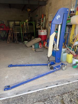 an image of a garage filled with tools and equipment
