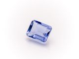 a blue sapphire stone on a white background