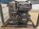 an image of a small engine on a pallet