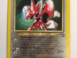 a close up of a pokemon card on a table