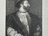 portrait of a man with a beard and a hat in a black and white photo