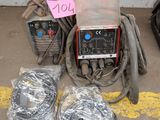 many different types of welding equipment on the floor