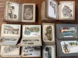 a lot of old books that are on the table