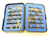 many different types of flies in this case