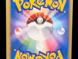 pokemon now displayed on the back of a plastic card