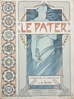 une couverture de livre sur laquelle figure une femme en robe bleue
