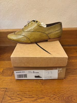 Pointure 36 - Ippon Vintage Ginger Hill, Coloris Moutarde - …