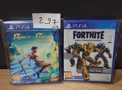 Lot de 2 jeux PS4 composé de: 1 jeu : Prince of Persia : The…