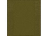 an olive green rug with a square border