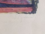 a picture of a drawing of a bed with a pillow on it