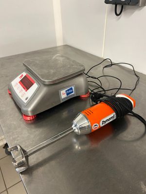 two machines that are sitting on a table