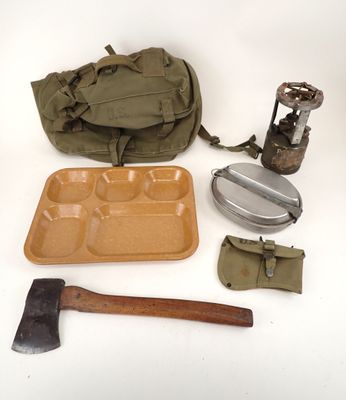 many items that are on the table and on the table