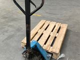 an image of a pallet sitting in a warehouse