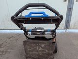 a small cart that is sitting on the ground