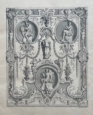 BERAIN (Jean). Ornemens inventez par J. Berain. [Paris], se …