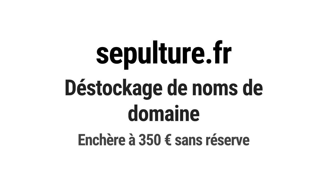 Destockage & Invendus