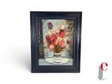 une image d'une peinture de fleurs dans un vase