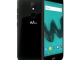 un smartphone noir portant le logo Wiko