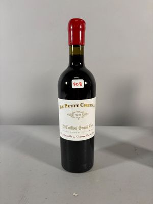 1 btlle Saint Emilion, Le Petit Cheval, second de Cheval Bla…