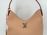 louis vu vu leather shoulder bag