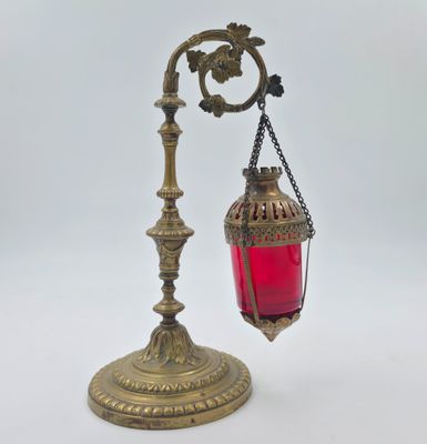 Ensemble Cheminée Et 3 Chandeliers D'église En Fer Forgé Des XVII-XVIIIe Siècles - Antiquité Espagnole à Restaurer