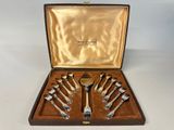 a box with a set of silverware in it
