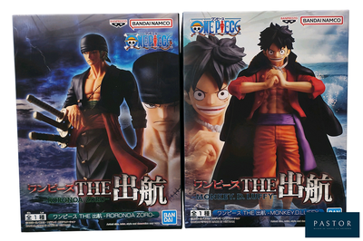 figurines d'action d'anime de One Piece représentant le même personnage