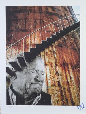 JR (1983-) "Les rites de la ville" lithographie, SBD, numéro…