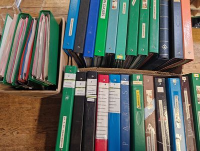 3 cartons contenant une thématique OISEAUX dans 28 albums/cl…