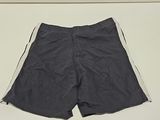 a close up of a pair of shorts on a white surface
