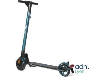 an image of a scooter that is sitting on a white surface