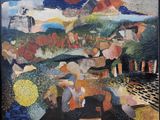 une image d'un tableau sur le mur d'un bâtiment