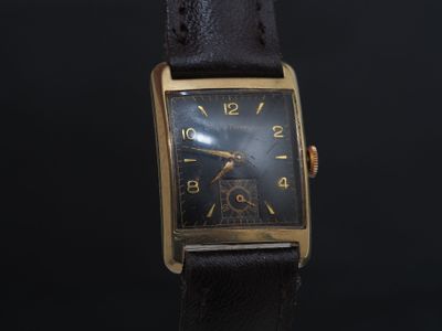 GIRARD PERREGAUX Montre de poignet laminée or 14k. Boitier c…