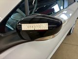 an image of a car door mirror with a sticker on it