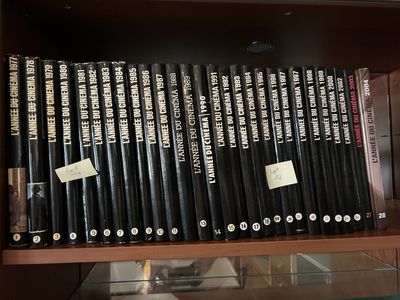 Collection L'année du Cinéma depuis 1977-2004, numéroté de 1…