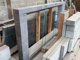 many pieces of stone stacked on top of each other