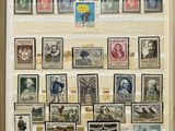 a book with a lot of stamps on it
