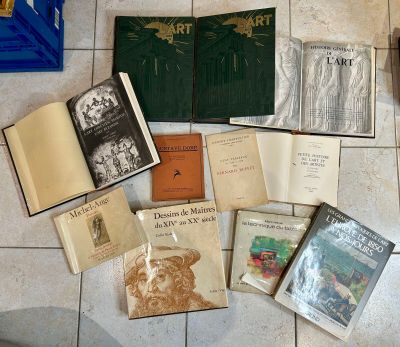 104 / Z3 / Lot de livres d'histoire de l'art comprenant…