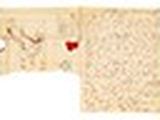 une image représentant une feuille de papier sur laquelle figure un cœur rouge