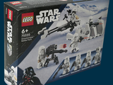 a box with a lego star wars set in it