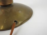 an image of a close up of a lamp on a white surface