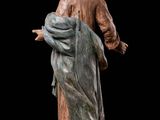 a statue of a woman holding a child in her arms