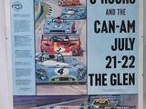 une image d'une affiche annonçant la course Grand-Am à The Glen