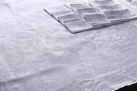 Service de table, nappe de banquet et quinze serviettes dama… (photo 4)