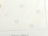 a picture of a drawing of a cat on a sheet of paper