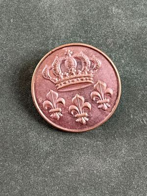 l'image d'une pièce de monnaie sur laquelle figure une couronne