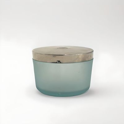 D'ORSAY Boite en verre, couvercle en métal