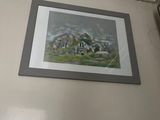 a picture of a painting hanging on the wall
