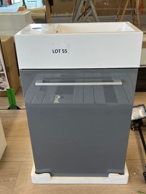 une photo d'une machine du lot 55 qui est exposée