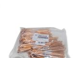 a bag of pretzels sitting on a white surface